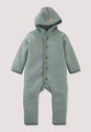Baby Walk-Overall aus Bio-Merinowolle - grün Grösse50/56