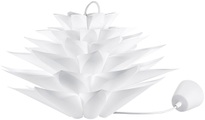 Carlo Milano Moderne Deckenleuchte in Seerosenform, 28 x 55 cm