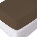 Fixleintuch für Topper Jersey Aschbraun