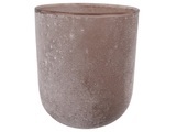Glas Matt Braun D: 12 cm