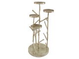 Metall Silber H: 43 cm