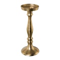 Kerzenleuchter Aluminium Gold H: 25 cm