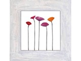 Schubiger Bild Kleine Bunte Blumen Aus Metall