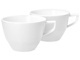 JOOP - Kaffeetasse-Set DINING GLAMOUR - Porzellan - weiss - 6.5 cm
