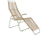 Schaffner - Gartenliege BRISSAGO - pastellgrün - Kunststoff - 64/184/118 cm