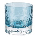 Teelicht Blau H: 7 cm