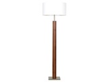 Schubiger Stehlampe Delta Nussbaum