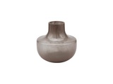 Glas Graubraun H: 17 cm