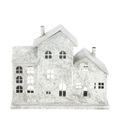 Haus Aus Metall, Silber H: 16 cm