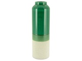 Schubiger, Vase Grün-Creme h: 41 cm