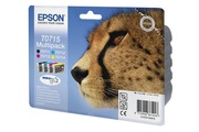 Original Multipack Tinte schwarz, color, Epson T0715, T07154010