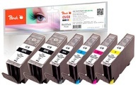 Peach Spar Pack Plus Tintenpatronen kompatibel zu Canon CLI-8, 2xPGI-5