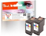 Peach Doppelpack Druckköpfe color kompatibel zu Canon CL-541