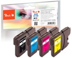 Peach Tinte Sparpack PI500-126 kompatibel zu Brother LC-1100, LC-980