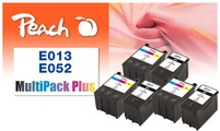 Peach Spar Pack Plus Tintenpatronen kompatibel zu Epson T013, T052