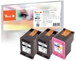 Peach Spar Pack Plus Druckköpfe kompatibel zu HP No. 901XL black, CC654AE, No. 901 color, CC656AE