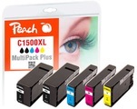 Peach Spar Pack Plus Tintenpatronen kompatibel zu Canon PGI-1500XL