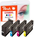 Peach Spar Pack Tintenpatronen, kompatibel zu Canon PGI-2500XL