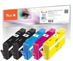 Peach Spar Pack Plus Tintenpatronen kompatibel zu HP No. 934, No. 935