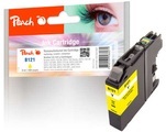 Peach Tintenpatrone gelb kompatibel zu Brother LC-121Y