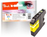 Peach Tintenpatrone gelb kompatibel zu Brother LC-221Y