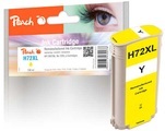 Peach Tintenpatrone gelb kompatibel zu HP No. 72, C9373A