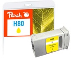 Peach Tintenpatrone gelb kompatibel zu HP No. 80, C4873A
