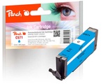 Peach Tintenpatrone cyan kompatibel zu Canon CLI-571 c