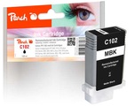 Peach XL-Tintenpatrone matte schwarz kompatibel zu Canon PFI-102MBK