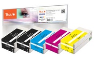 Peach Spar Pack Plus Tintenpatronen kompatibel zu Epson S020601*2, S020602, S020603, S020604