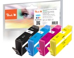 Peach Spar Pack Tintenpatronen kompatibel zu HP No. 903, T6L99AE, T6L87AE, T6L91AE, T6L95AE