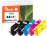 Peach Spar Pack Plus Tintenpatronen kompatibel zu HP No. 903, T6L99AE*2, T6L87AE, T6L91AE, T6L95AE