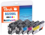Peach Spar Pack Plus Tintenpatronen, kompatibel zu Brother LC-3239XL