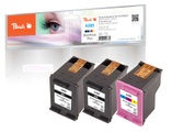 Peach Spar Pack Plus Druckköpfe kompatibel zu HP No. 305, 3YM61AE*2, 3YM60AE