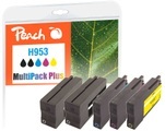 Peach Spar Pack Plus Tintenpatronen kompatibel zu No. 953