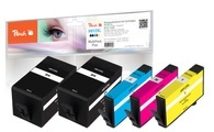 Peach Spar Pack Plus Tintenpatronen kompatibel zu HP No. 912XL, 3YP34AE
