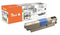 Peach Tonermodul schwarz kompatibel zu OKI 44469803