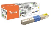 Peach Tonermodul gelb kompatibel zu OKI 44469704