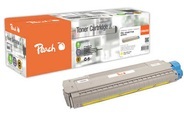 Peach Tonermodul gelb kompatibel zu OKI 43487709