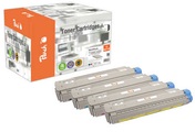 Peach Spar Pack Tonermodule kompatibel zu OKI MC861-Series