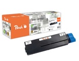 Peach Tonermodul schwarz kompatibel zu OKI 45807102