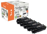 Peach Spar Pack Plus Tonermodule kompatibel zu HP CF410X*2, CF411X, CF412X, CF413X