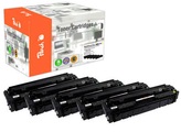 Peach Spar Pack Plus Tonermodule kompatibel zu HP No. 201A, CF400A*2, CF401A, CF402A, CF403A