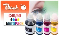 Peach Spar Pack Tintenpatronen kompatibel zu GI-40/50
