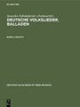 Deutsche Volkslieder. Balladen. Band 3, Hälfte 1