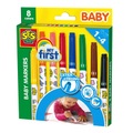 SES CREATIVE, SES creative myfirst BABY MARKER Filzstifte 8 Farben