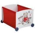 roba Stapelbox TEDDY COLLEGE GIRL (37,5x45x31) in rot