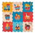 bieco Puzzlematte - Tier Motivzug - bunt
