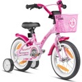 Prometheus Bicycles, PROMETHEUS BICYCLES® HAWK Kinderfahrrad 14 , Rosa-Weiß