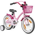 Prometheus Bicycles ® HAWK Kinderfahrrad 16, Rosa weiß - rosa/pink
